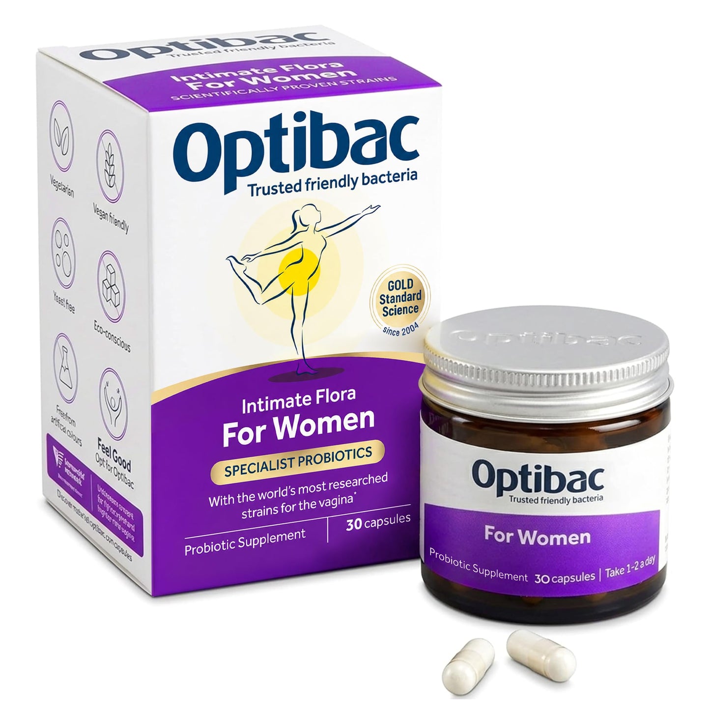 Optibac Probiotics Probiotics for Women Capsules 30
