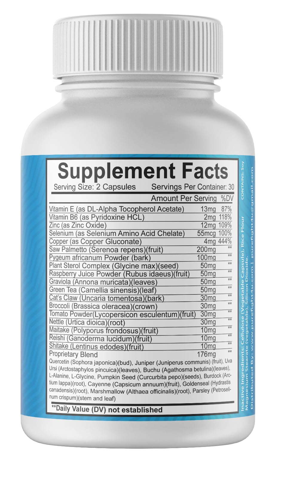 PureFight4U Prosta Stream Prostate & Bladder Health Dietary Supplement Capsule 60