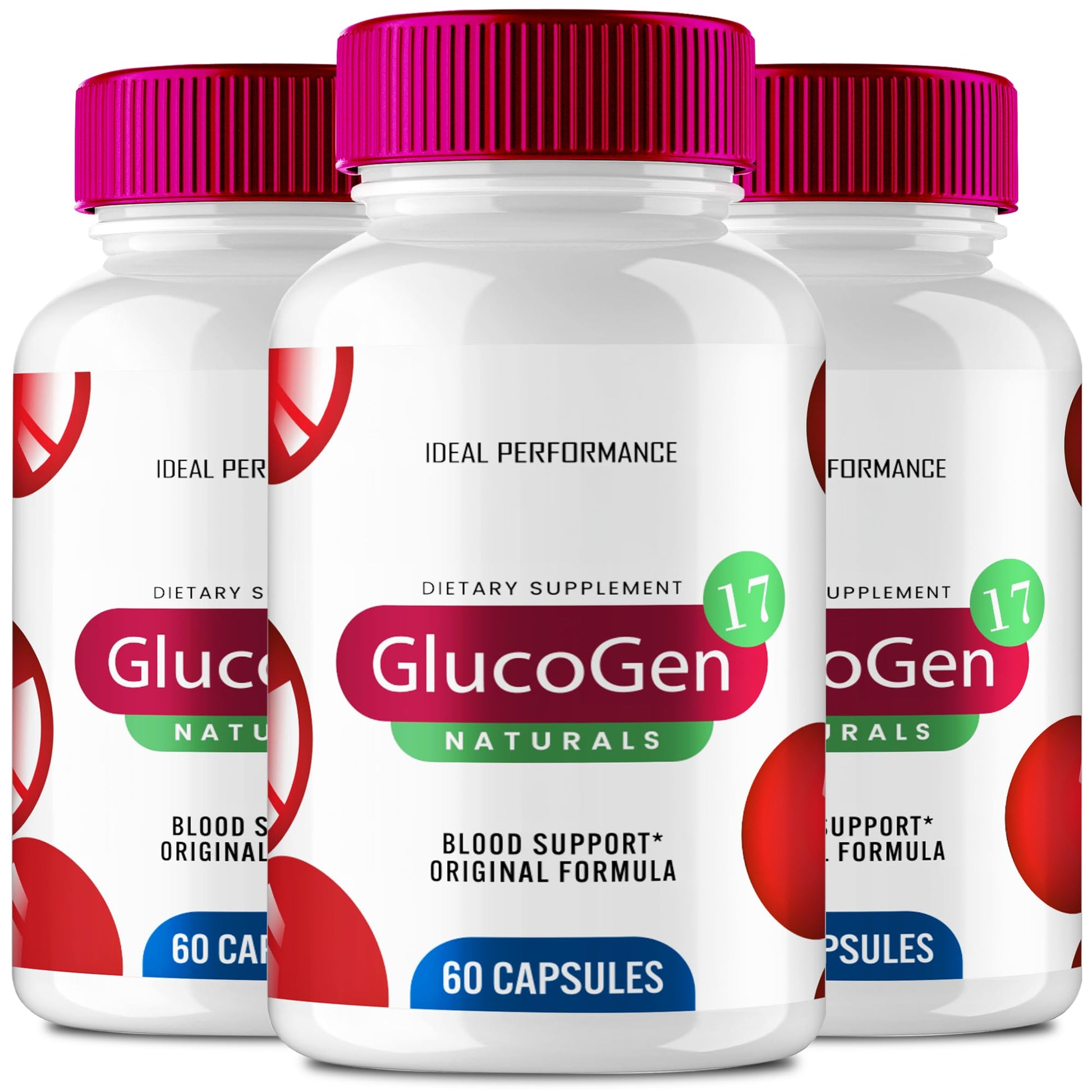 IDEAL PERFORMANCE Glucogen17 Capsules, 180 Count