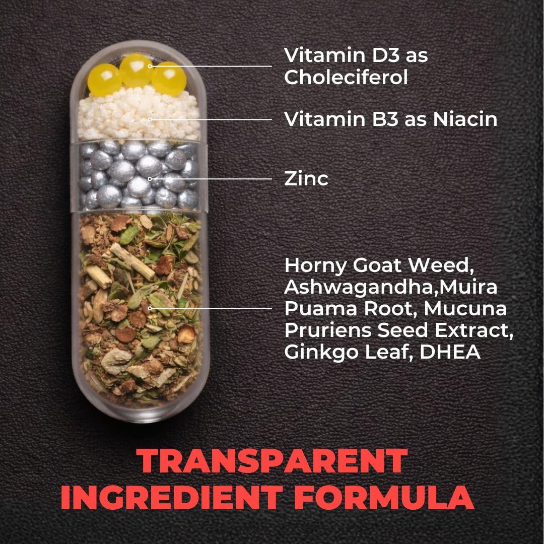 VITAL NUTRITIVE Vital Testo Support Capsule, 60 Capsules