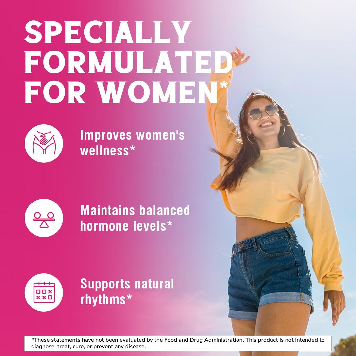 Vitalibre Inositol Supplement, Myo-Inositol & D-Chiro Inositol for Women, 40:1 Ideal Ratio, Hormone Balance and Women’s Wellness Capsule 120 Count