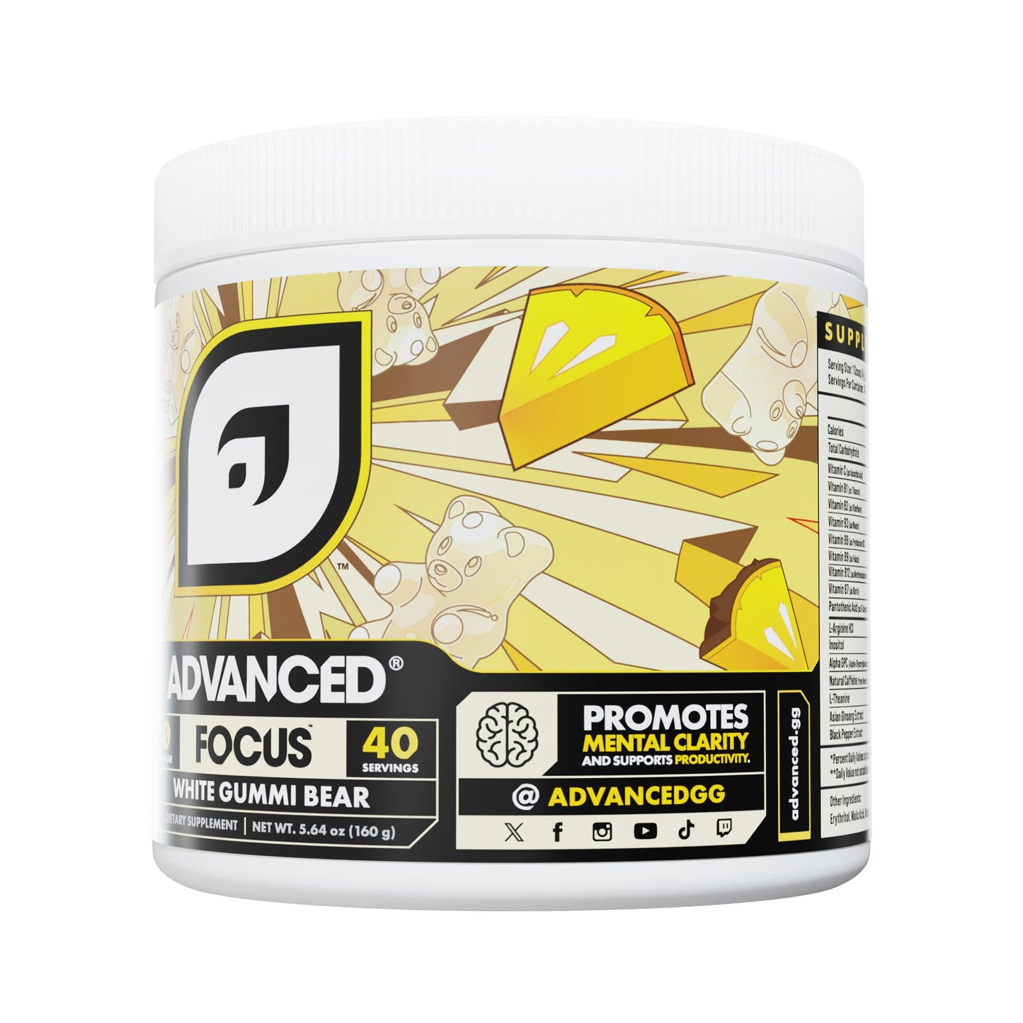 Advanced Focus Powder 5.64 Ounce