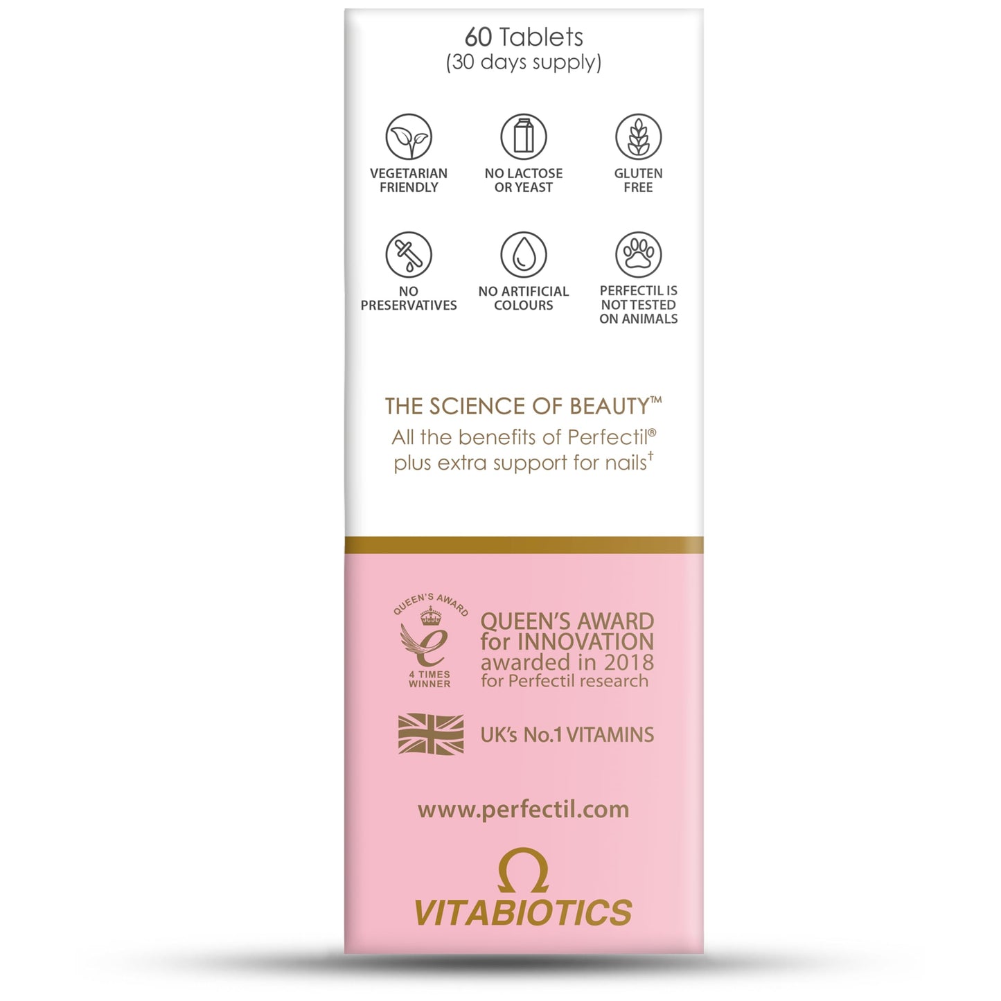 Perfectil Plus Nails Extra Support 60 Tablets