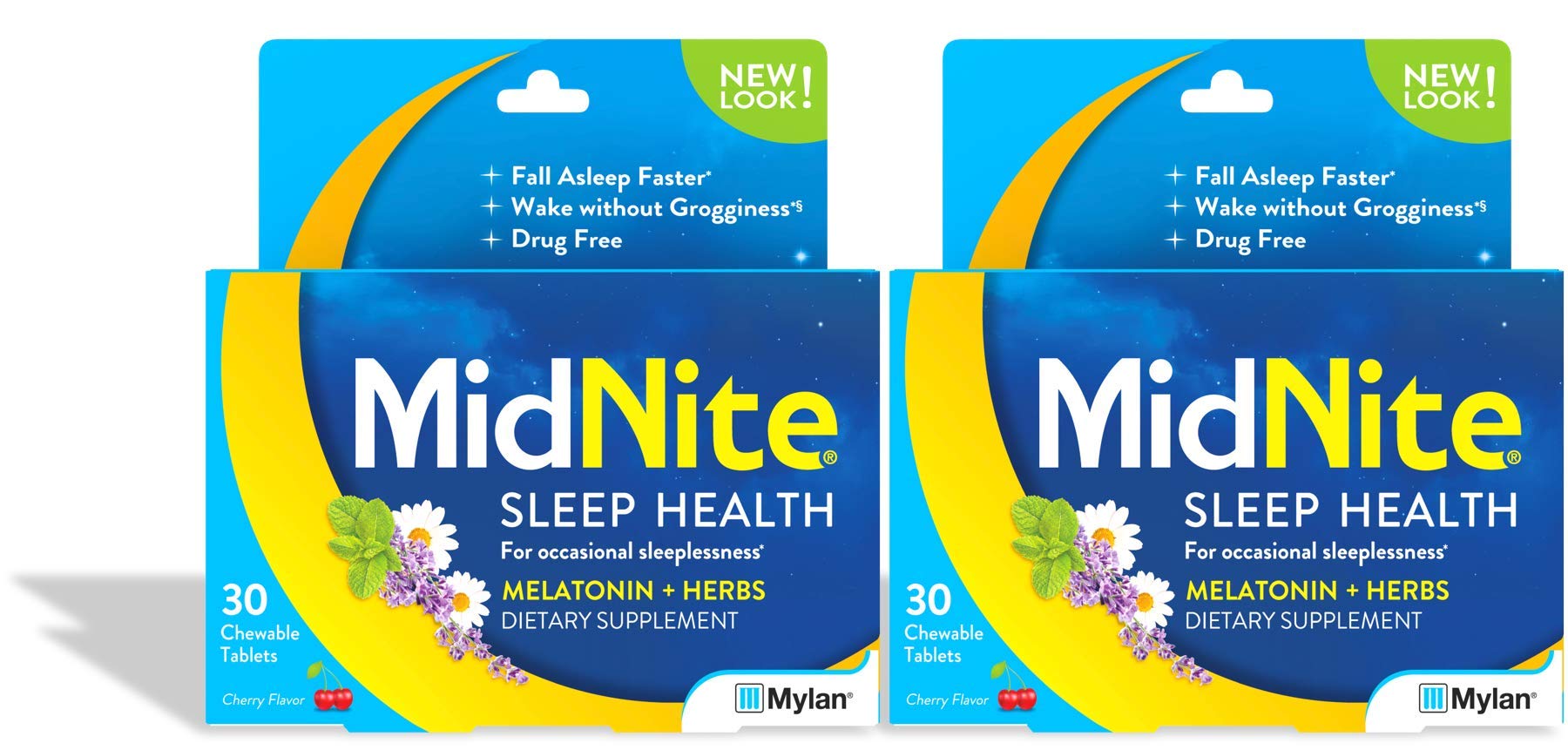 MidNite Natural Sleep Supplement Tablets 60 Count
