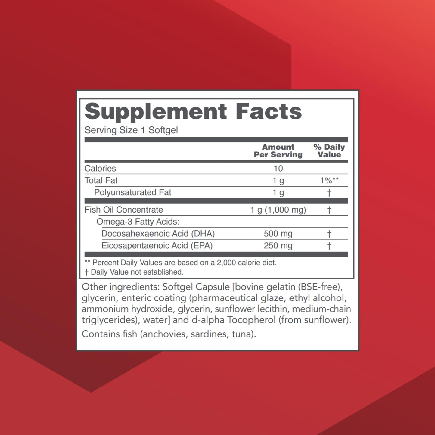 Protocol for Life Balance DHA-500 Softgels 120
