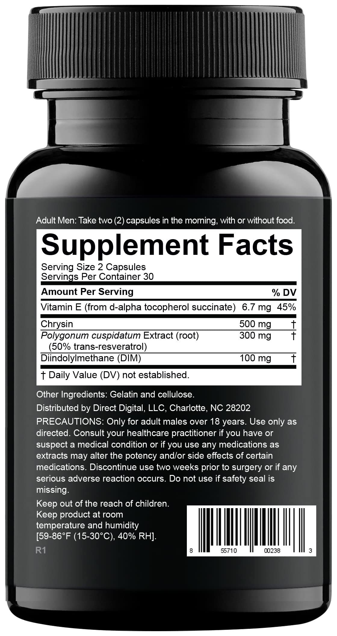 Nugenix Estro-Regulator Estrogen Blocker for Men, DIM Supplement Capsule, 60 Count