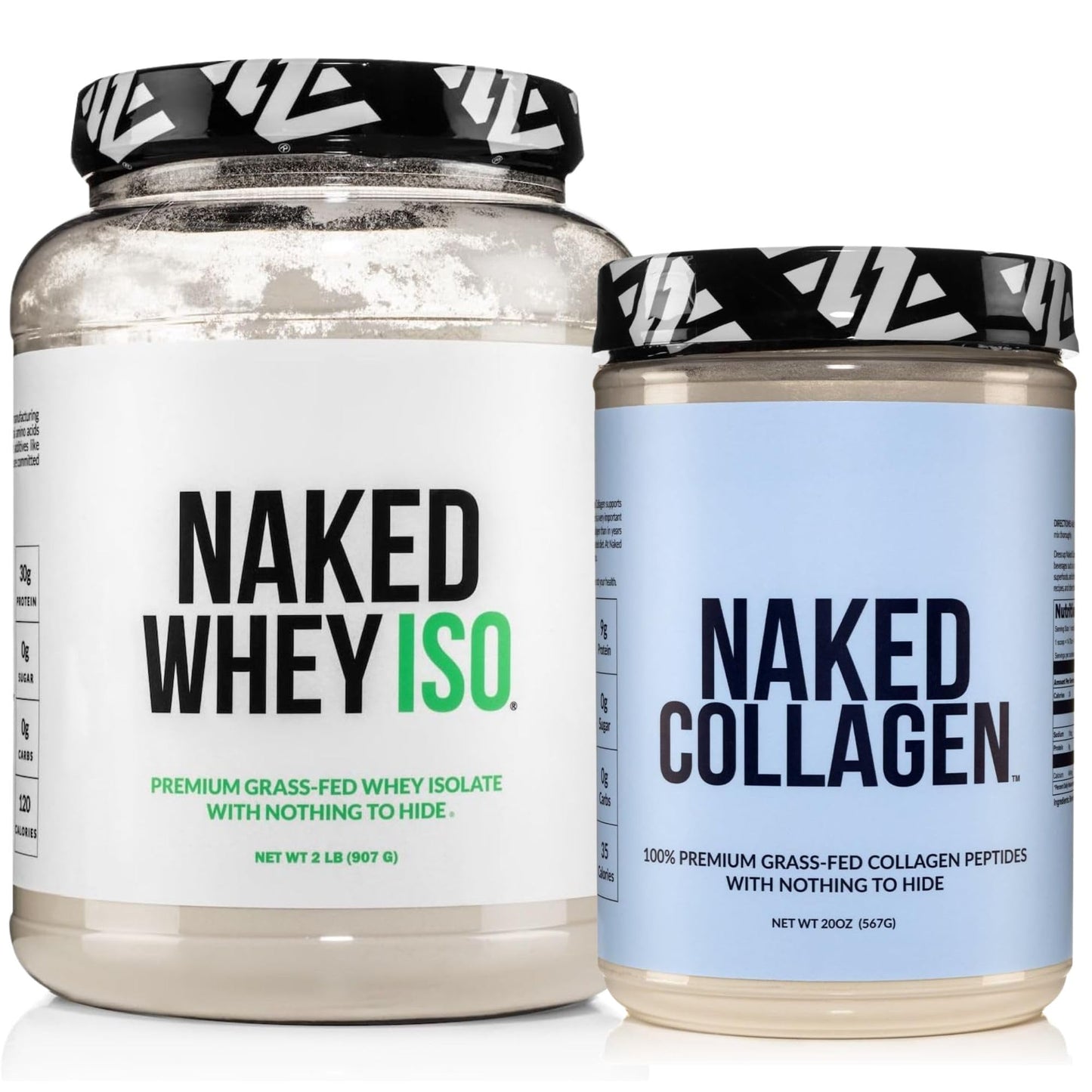 NAKED Whey Isolate Protein Powder, 52 Servings