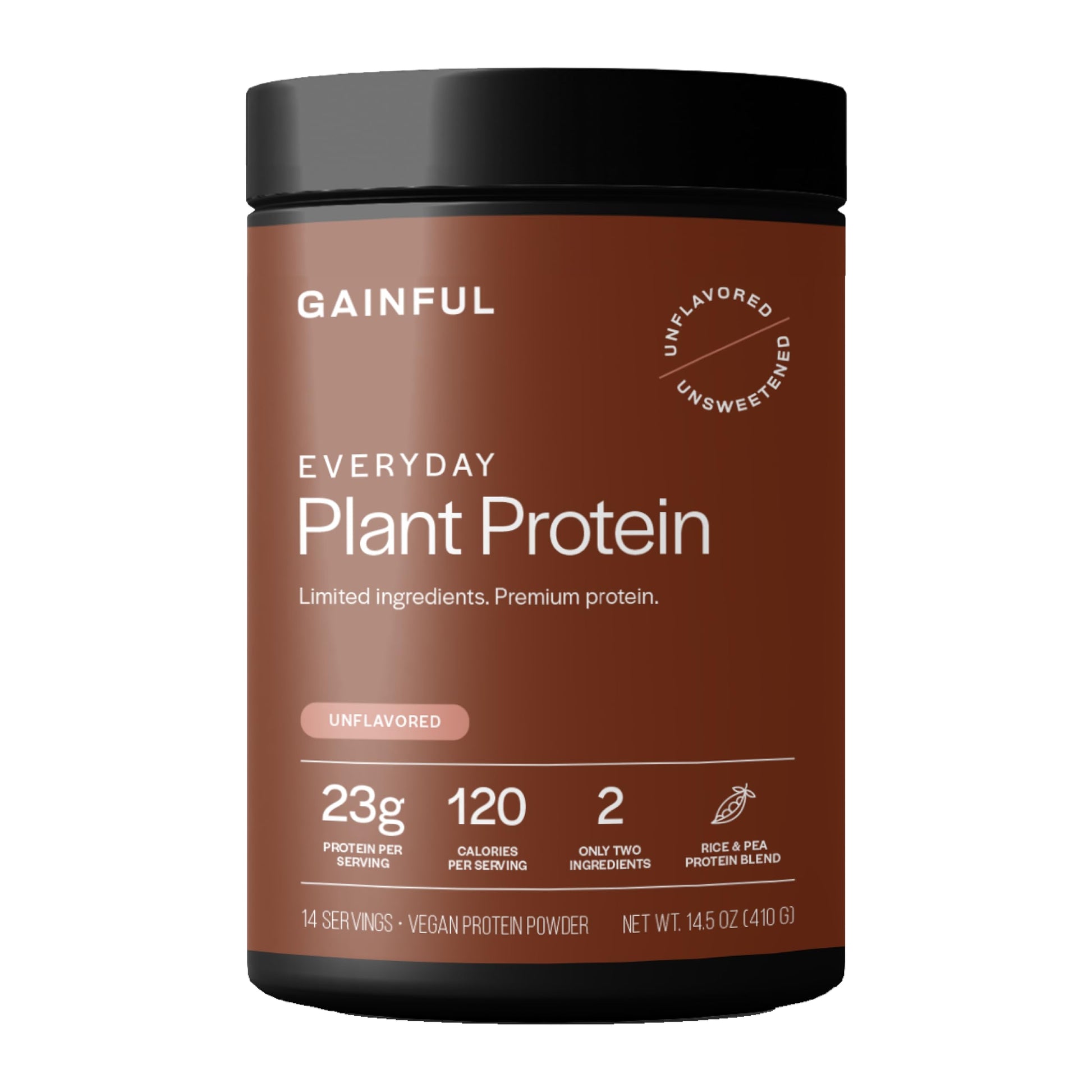 Gainful Everyday Plant Protein Powder 14.5 Ounce