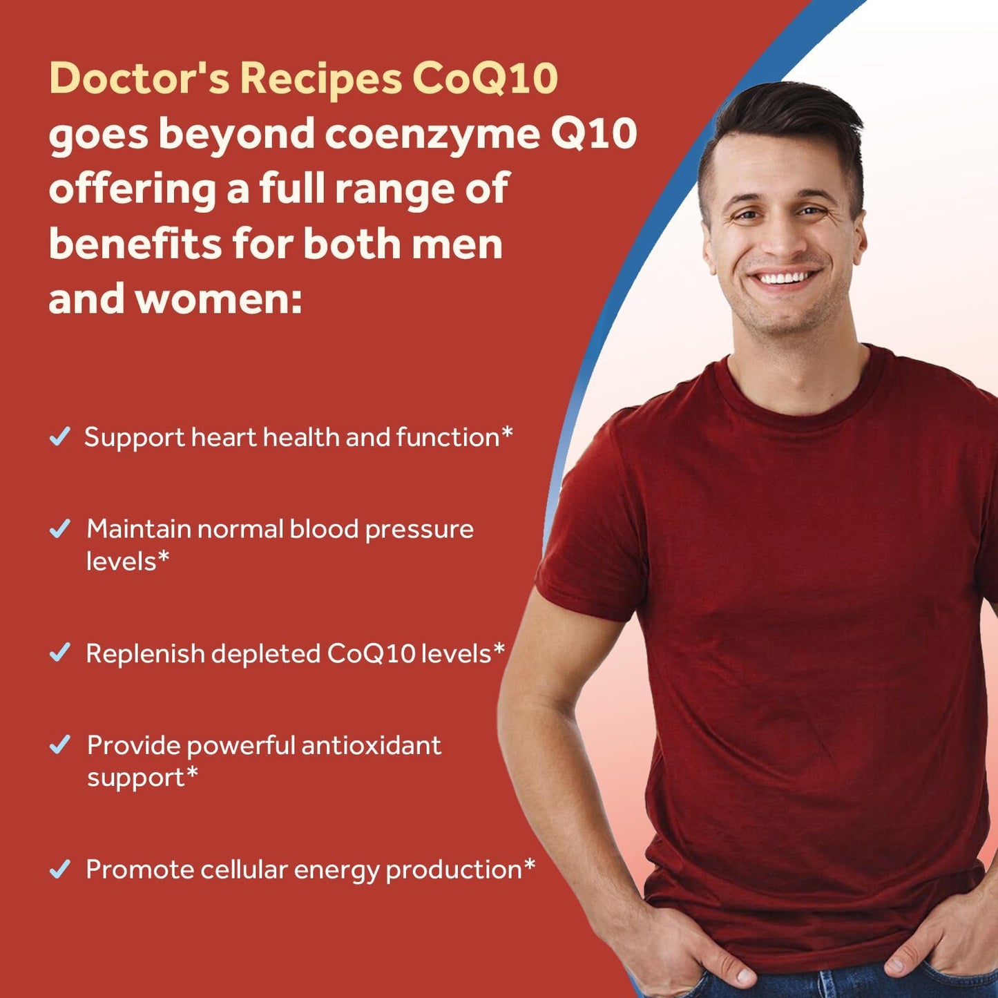 Doctor's Recipes CoQ10 200mg Softgels & Vitamin D3 K2 Softgels Bundle, 360 Softgels
