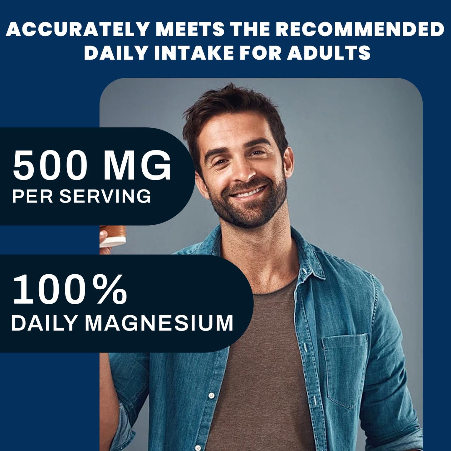 Generic Magnesium Complex Supplement Capsules, 120 Count