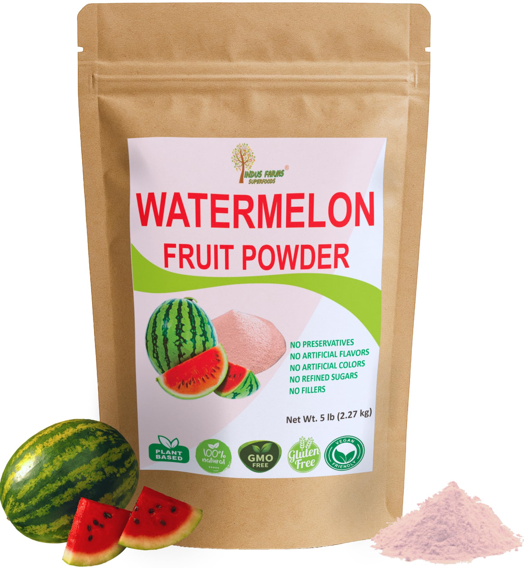Indus Farms Superfoods All Natural Watermelon Fruit Powder 80 oz