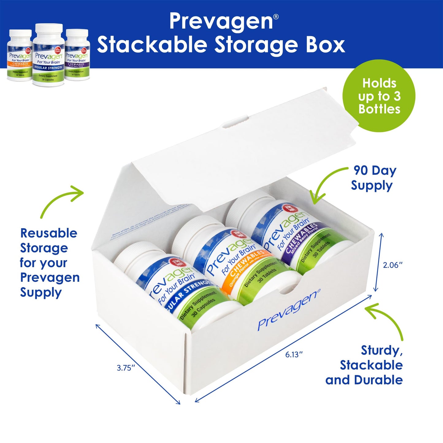 Prevagen Variety Pack Capsules and Chewables 90 Count