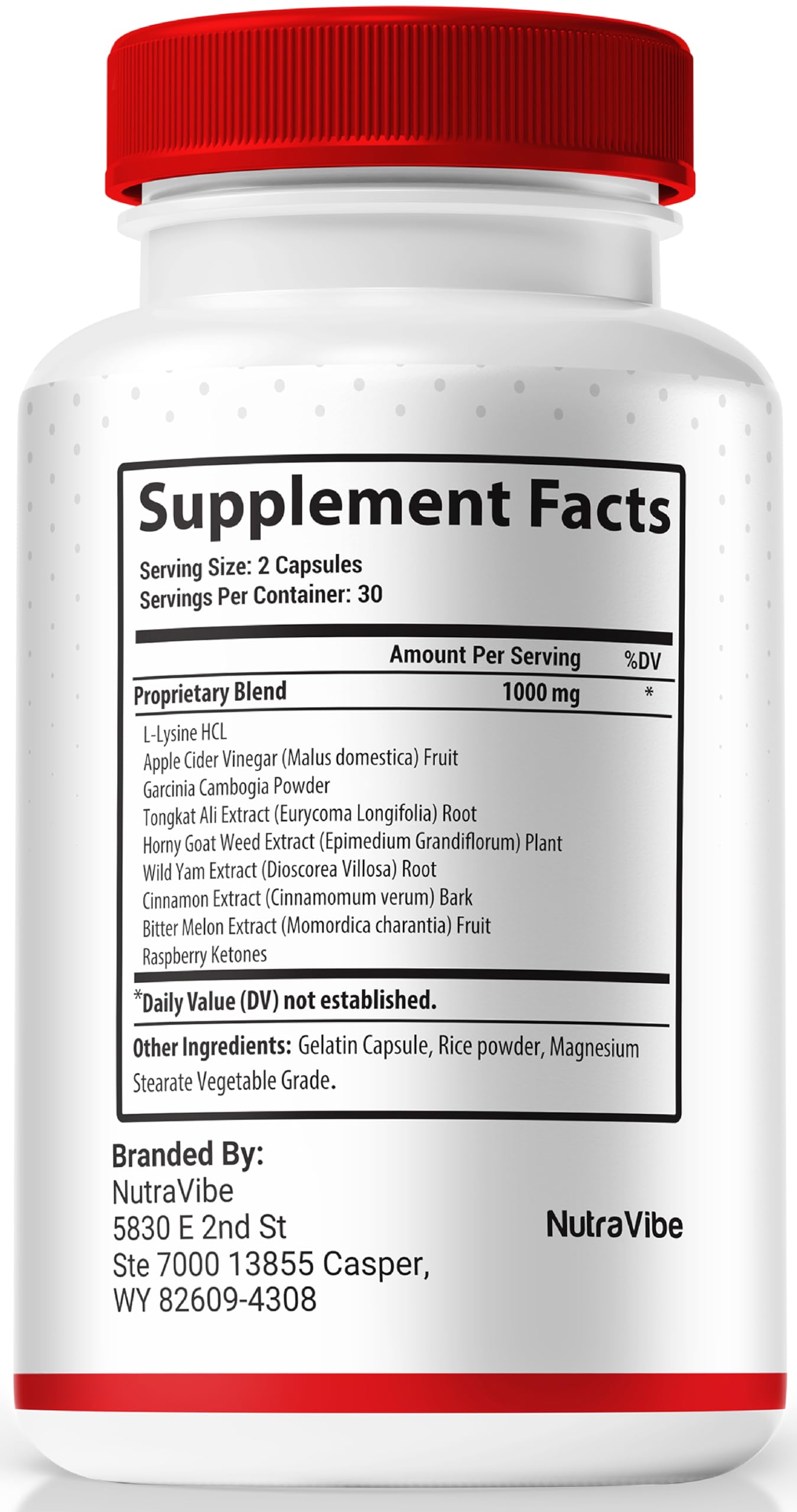 NutraVibe HepatoBurn 120 Capsules