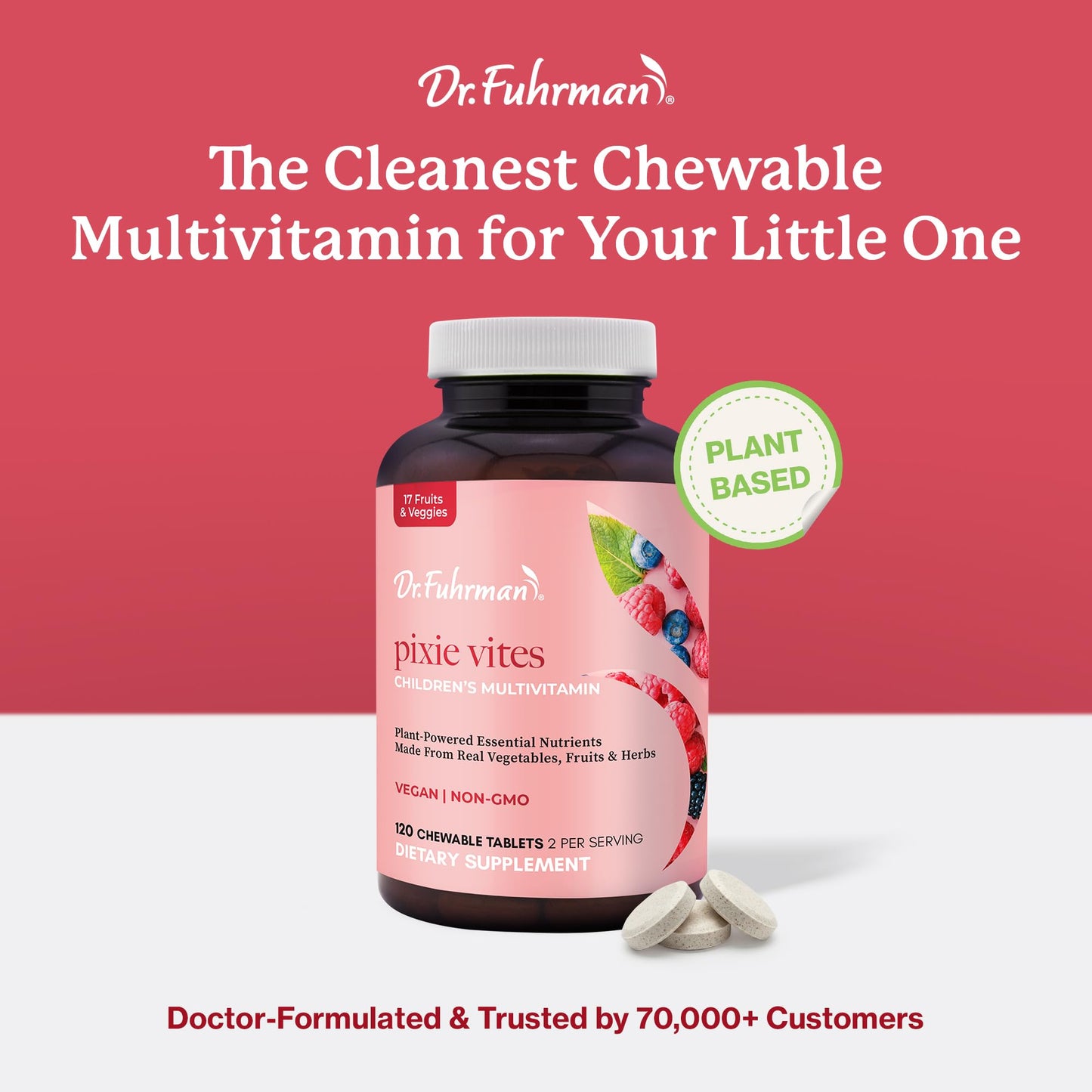 Dr. Fuhrman Pixie Vites Chewable Children's Multivitamin 1 Count
