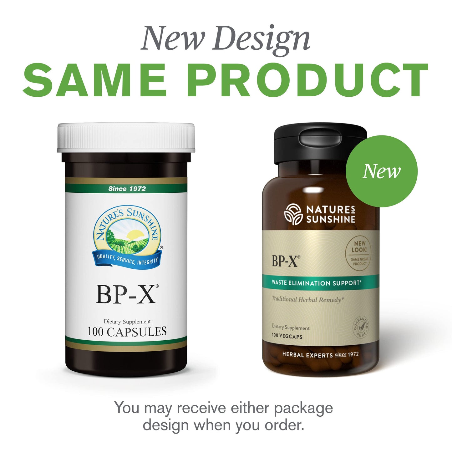 Nature's Sunshine BP-X Capsule, 100 Count