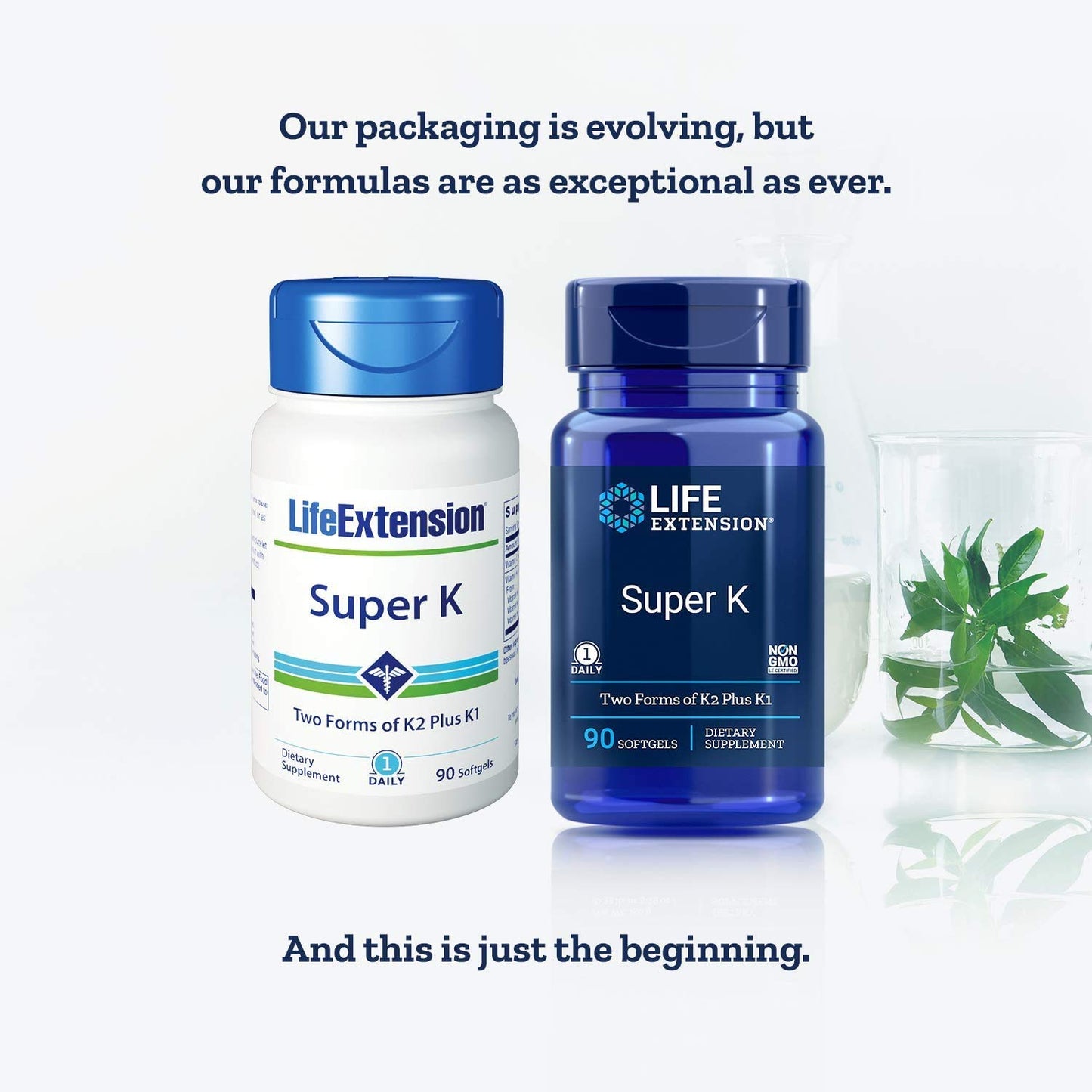 Life Extension Super K with Advanced K2 Complex Softgels 90