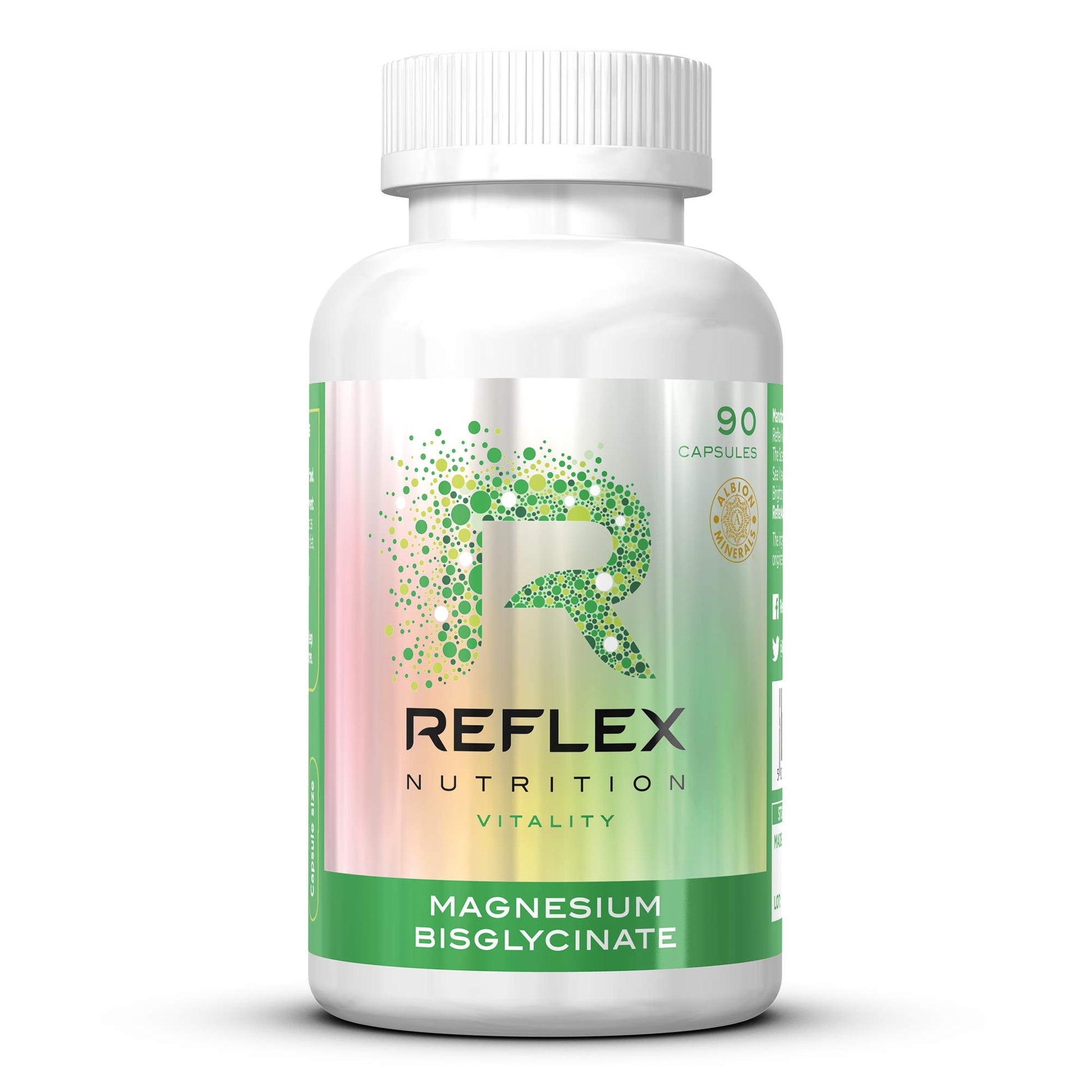Reflex Nutrition Albion Magnesium 125mg Capsules, 90 Capsules