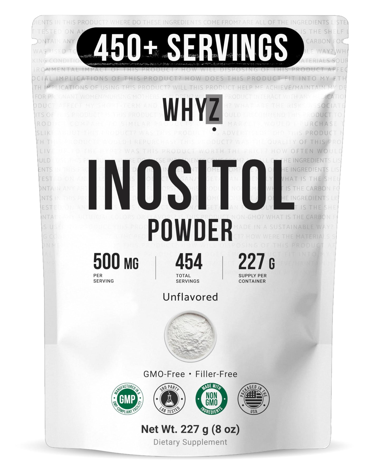 WHYZ Inositol Powder 8