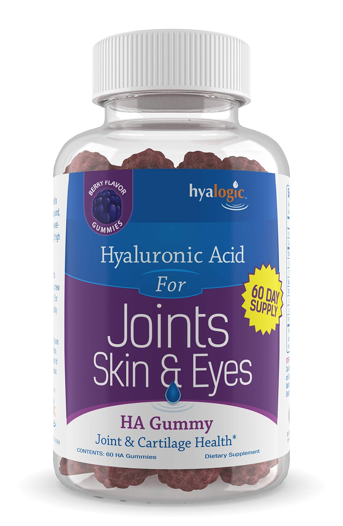 Hyalogic Hyaluronic Acid 60 Tablets