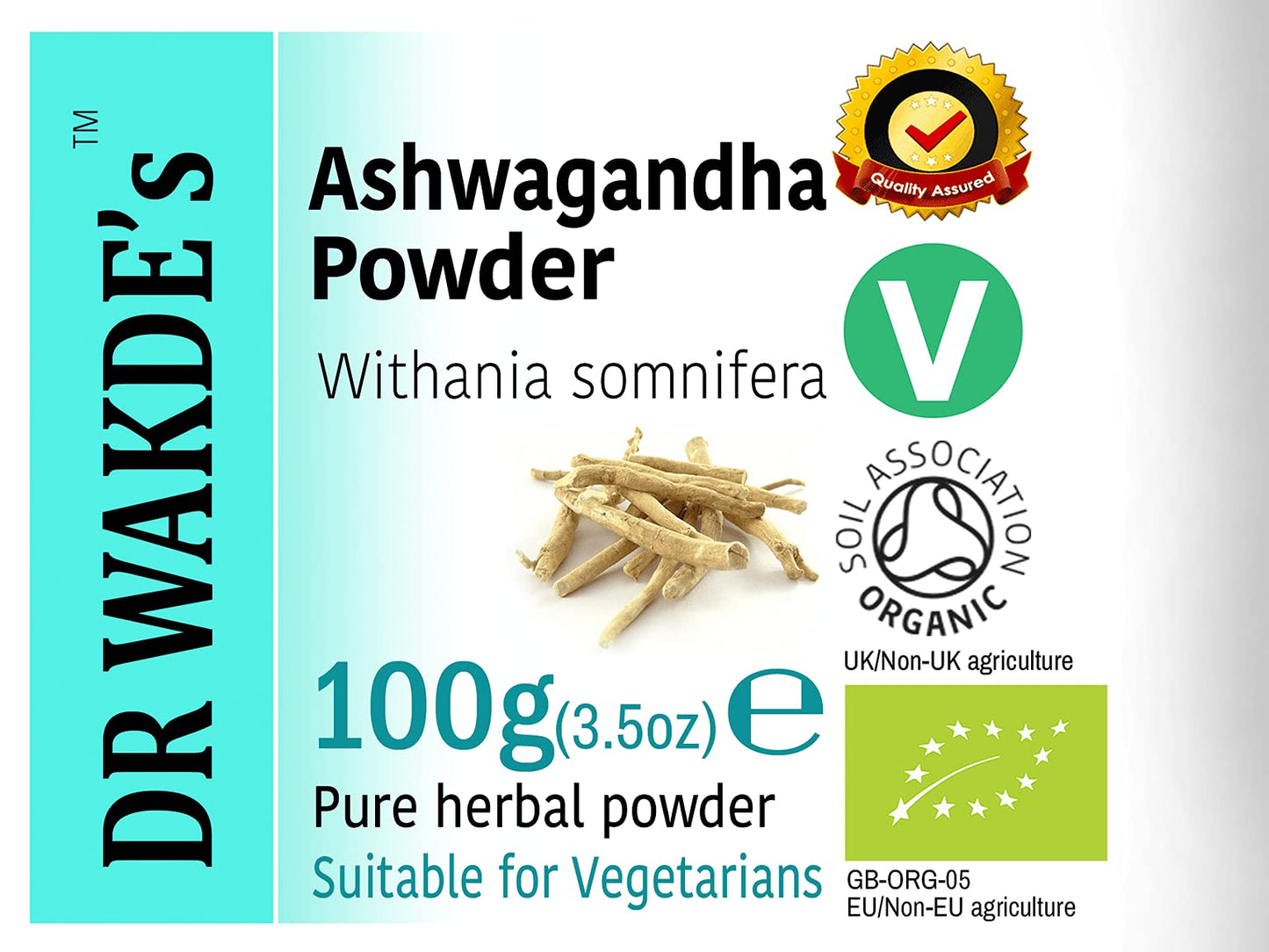 DR WAKDE's Organic Ashwagandha Powder 1600