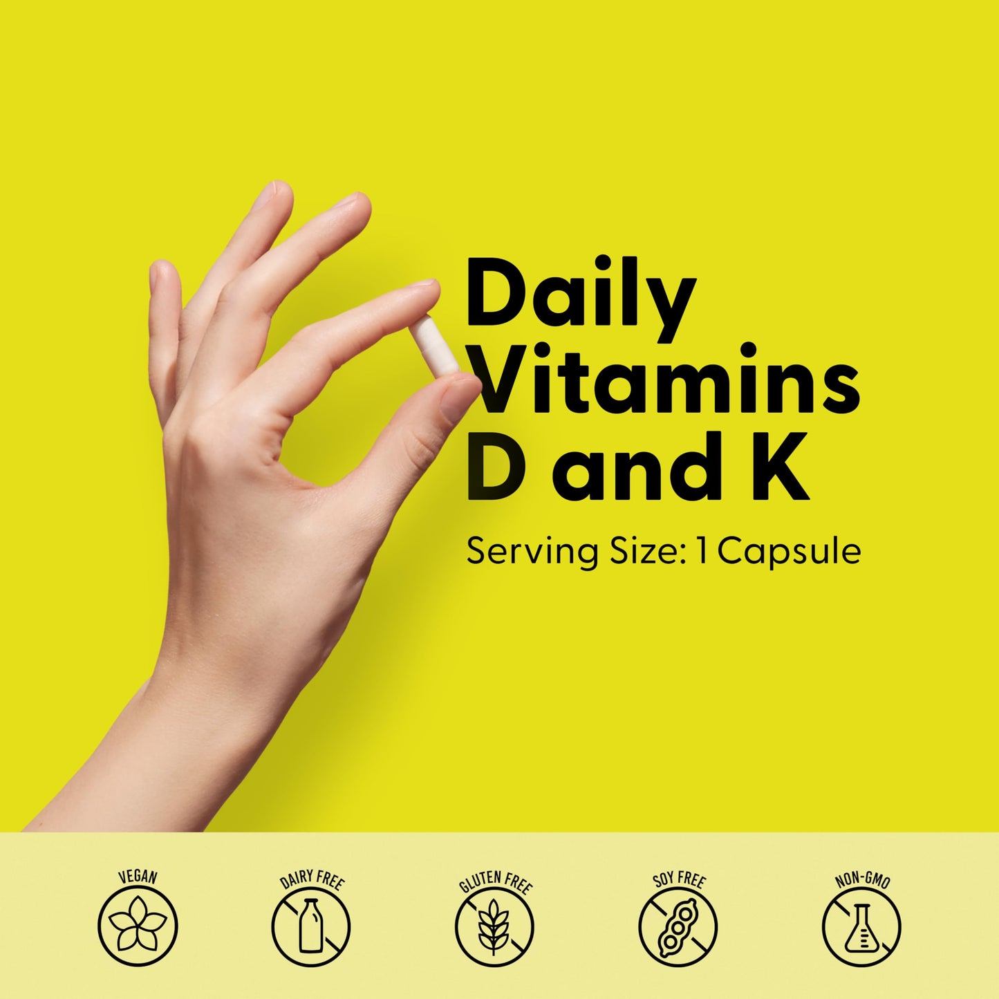 LIVELY VITAMIN CO Vitamin D3 2000 iu with MK-7 Capsule, 60 Count