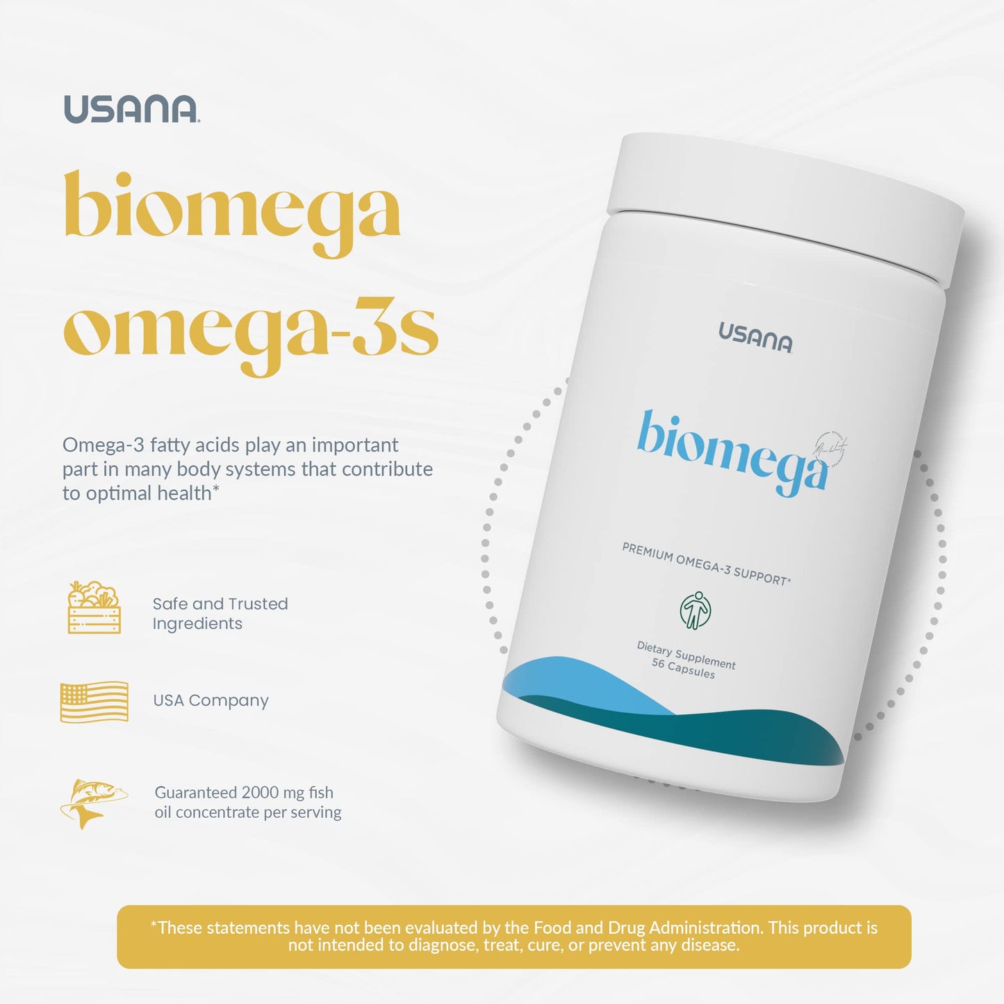 USANA BiOmega 56 Capsules