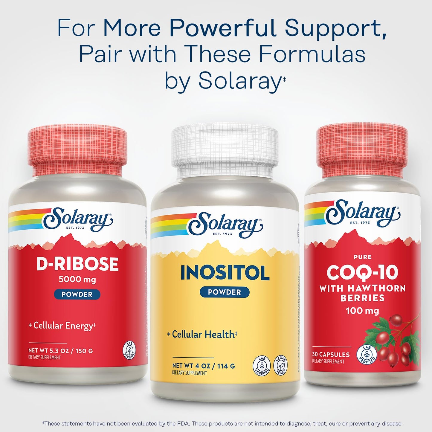 Solaray Pure Inositol Powder, 4 oz