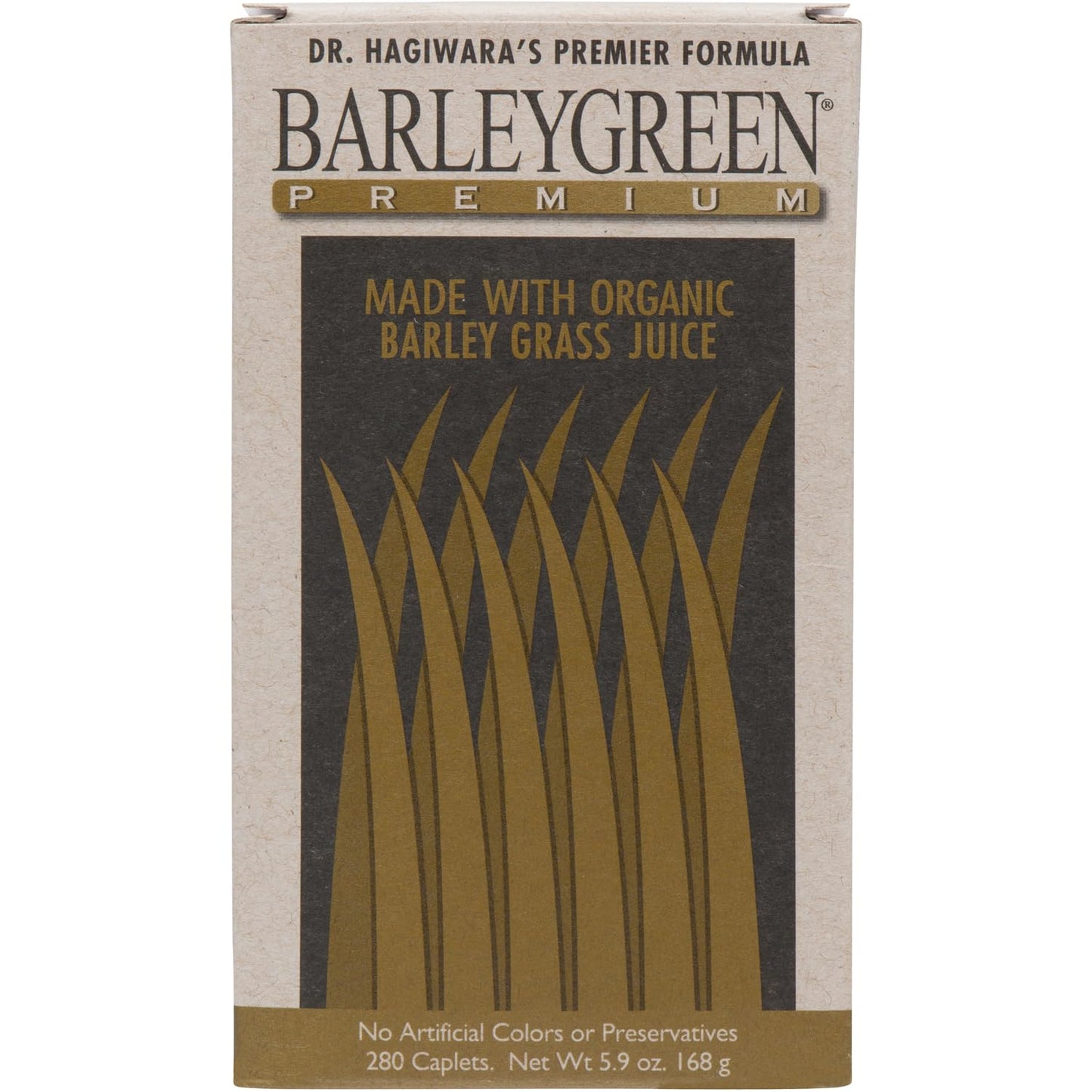 BARLEYGREEN Dr. Hagiwara's Original Premium w/Kelp - Organic Barley Grass Juice Powder, 8.5 oz
