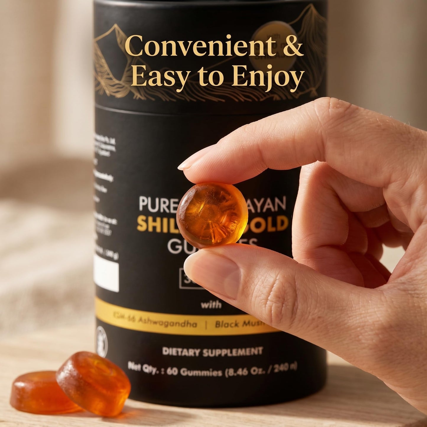 Buy Reliable LLC Shilajit Gold Gummies Gummy 60 Count