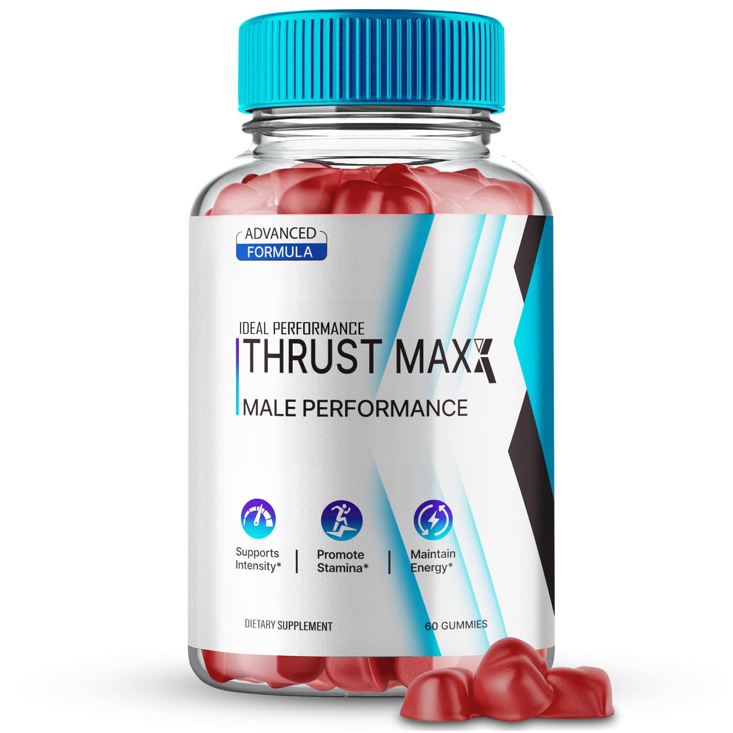 IDEAL PERFORMANCE ThrustMaxx Advanced Formula Gummy 60 Count