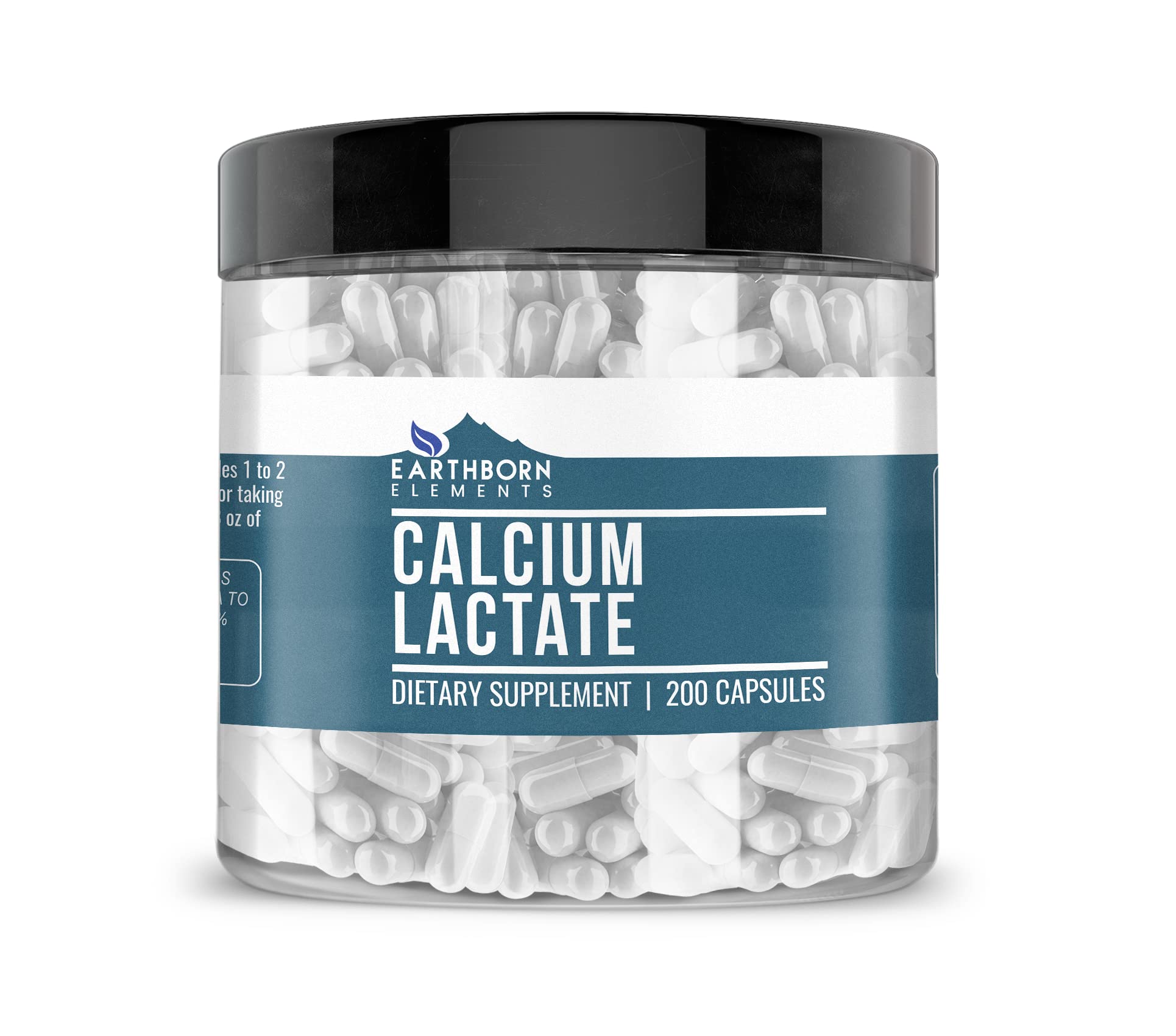 Earthborn Elements Calcium Lactate Capsule 200 Count