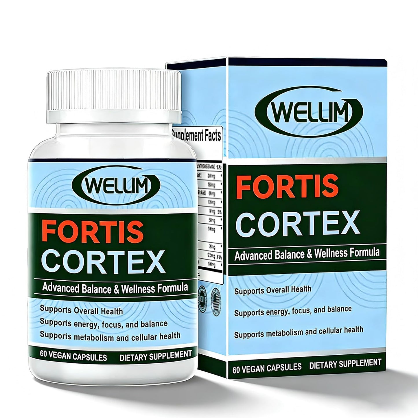 Haritaki Wellim FortisCortex Capsule 60 Count
