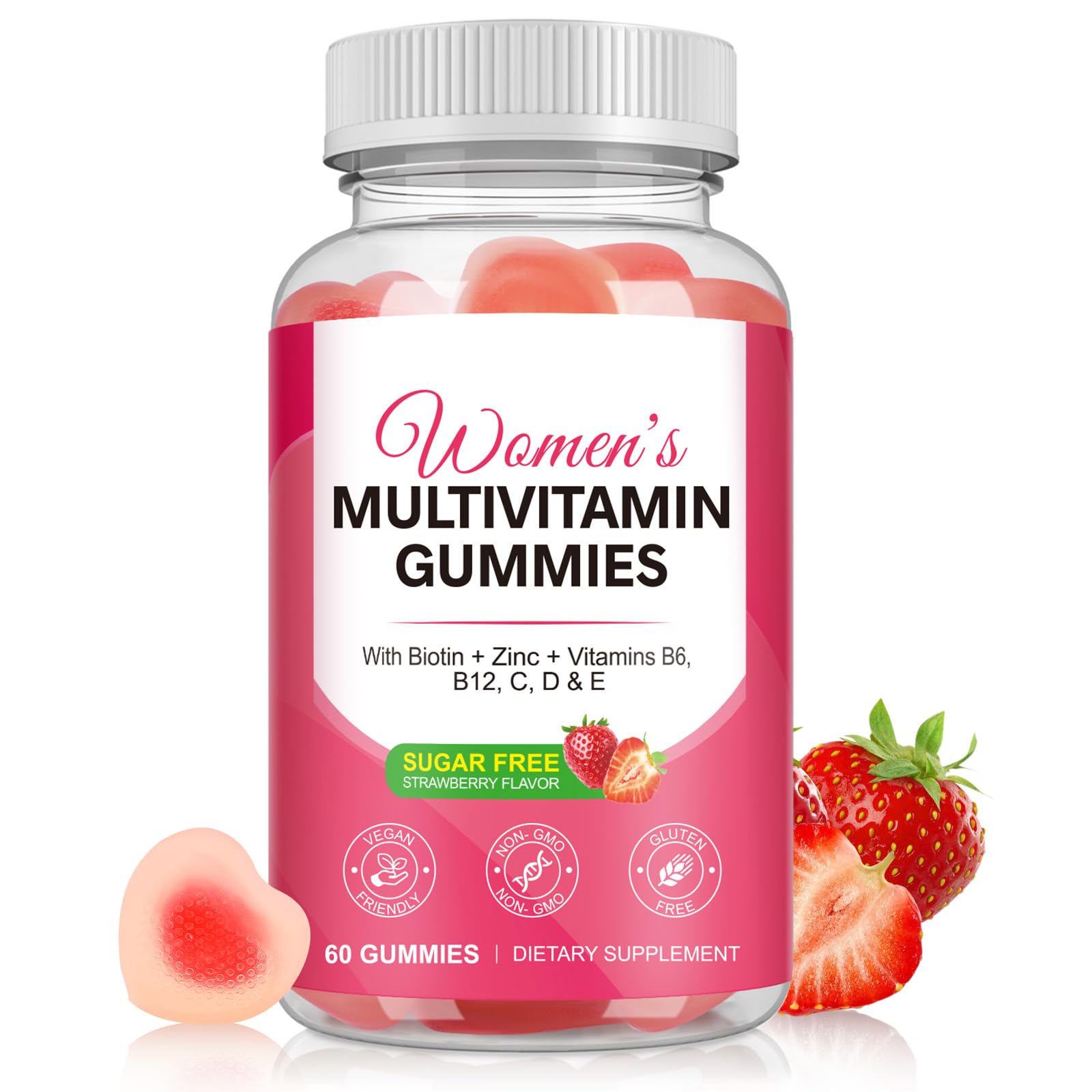 Vceeoy Multivitamin for Women, 60 Gummies