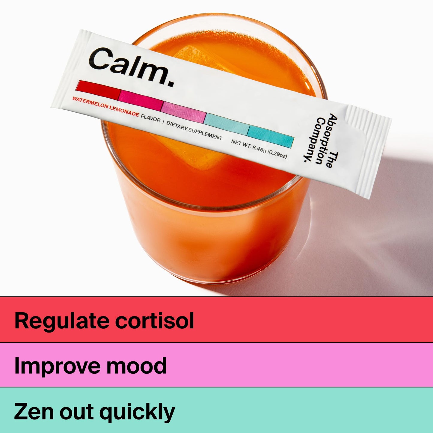 The Absorption Company Calm & Restore Ashwagandha Powder Supplement, 14 Count