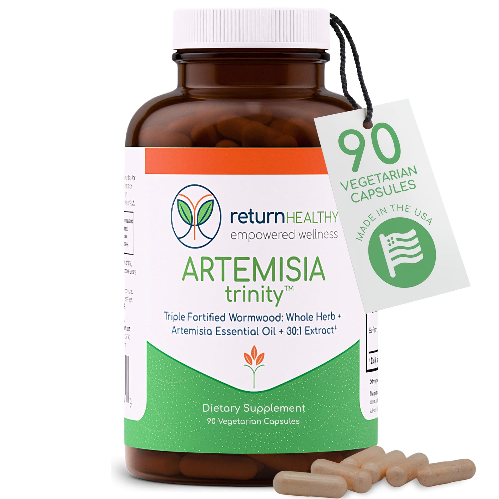 Return Healthy Artemisia Trinity Capsules 90