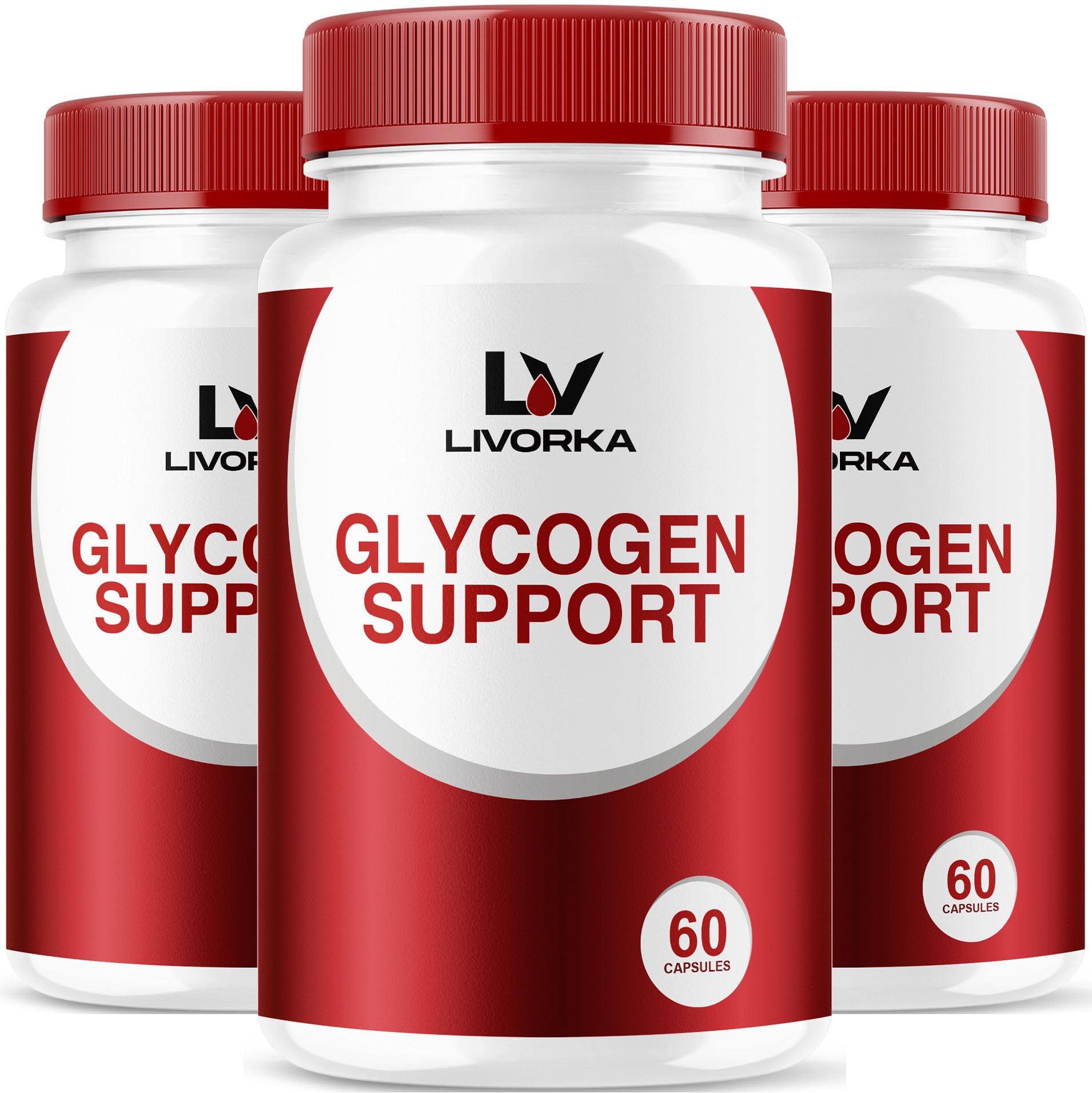 pharmagetics LIVORKA Glycogen Support Capsules, 180 Capsules