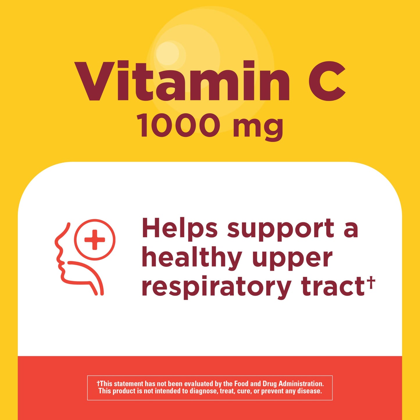Nature Made Super C Vitamin C 1000mg Tablets, 60 Count
