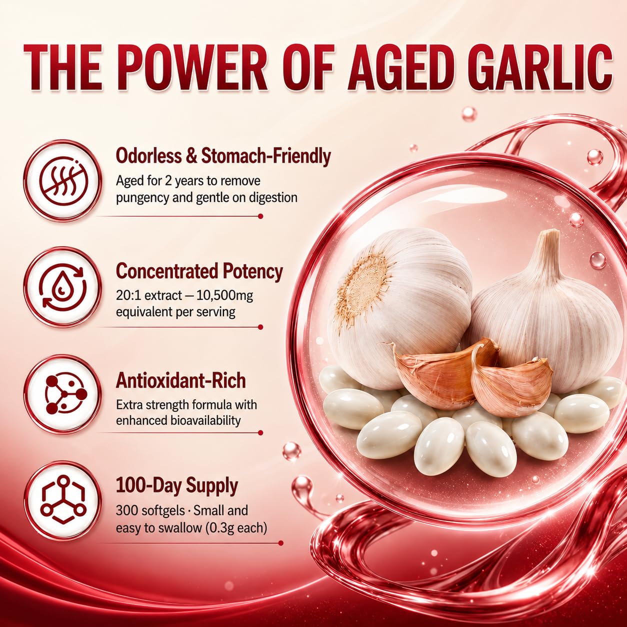 Suiyilary Aged Garlic Extract Powder 4.8 Ounce (Pack of 1)