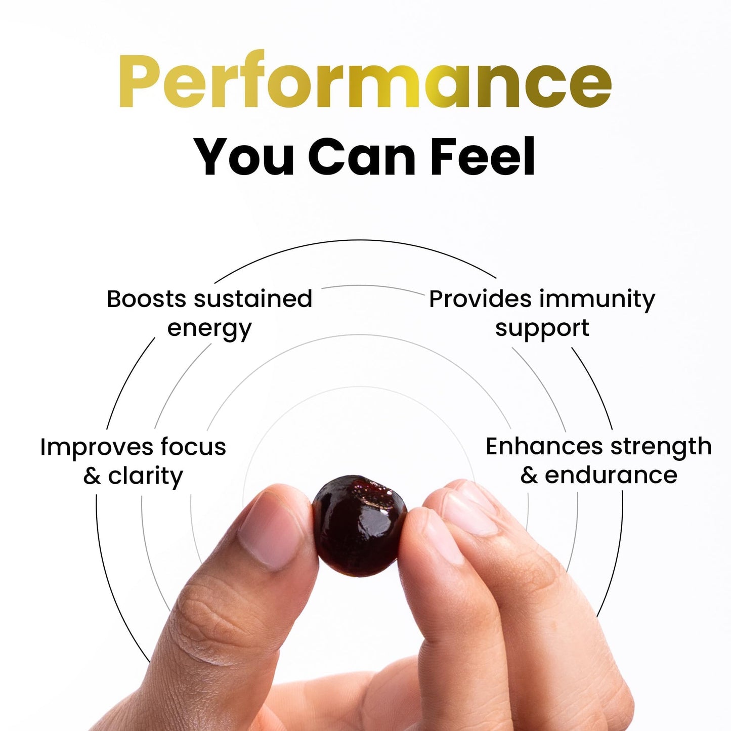 Better Alt Gold+ Shilajit Gummies 60 Gummies