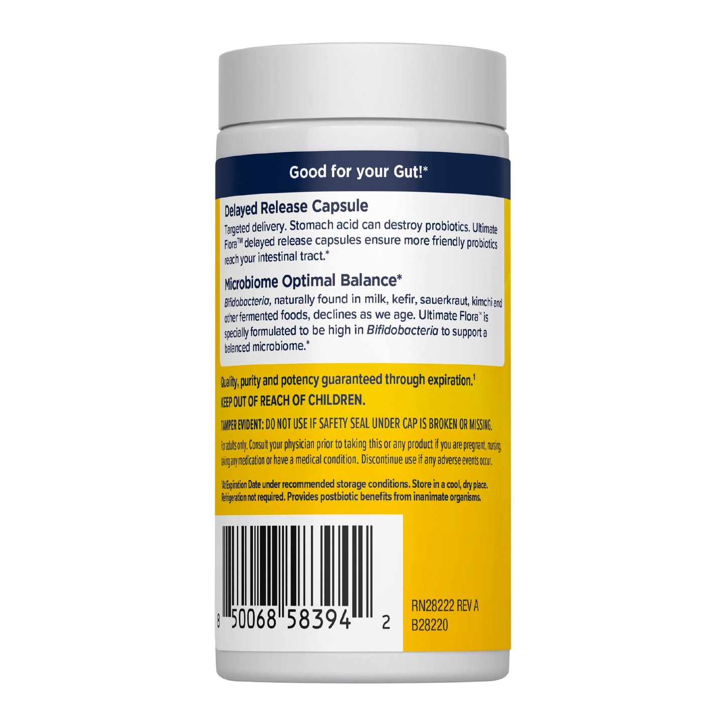 Renew Life Ultimate Flora Women's Probiotics 90 Billion CFU Capsules, 60 Count