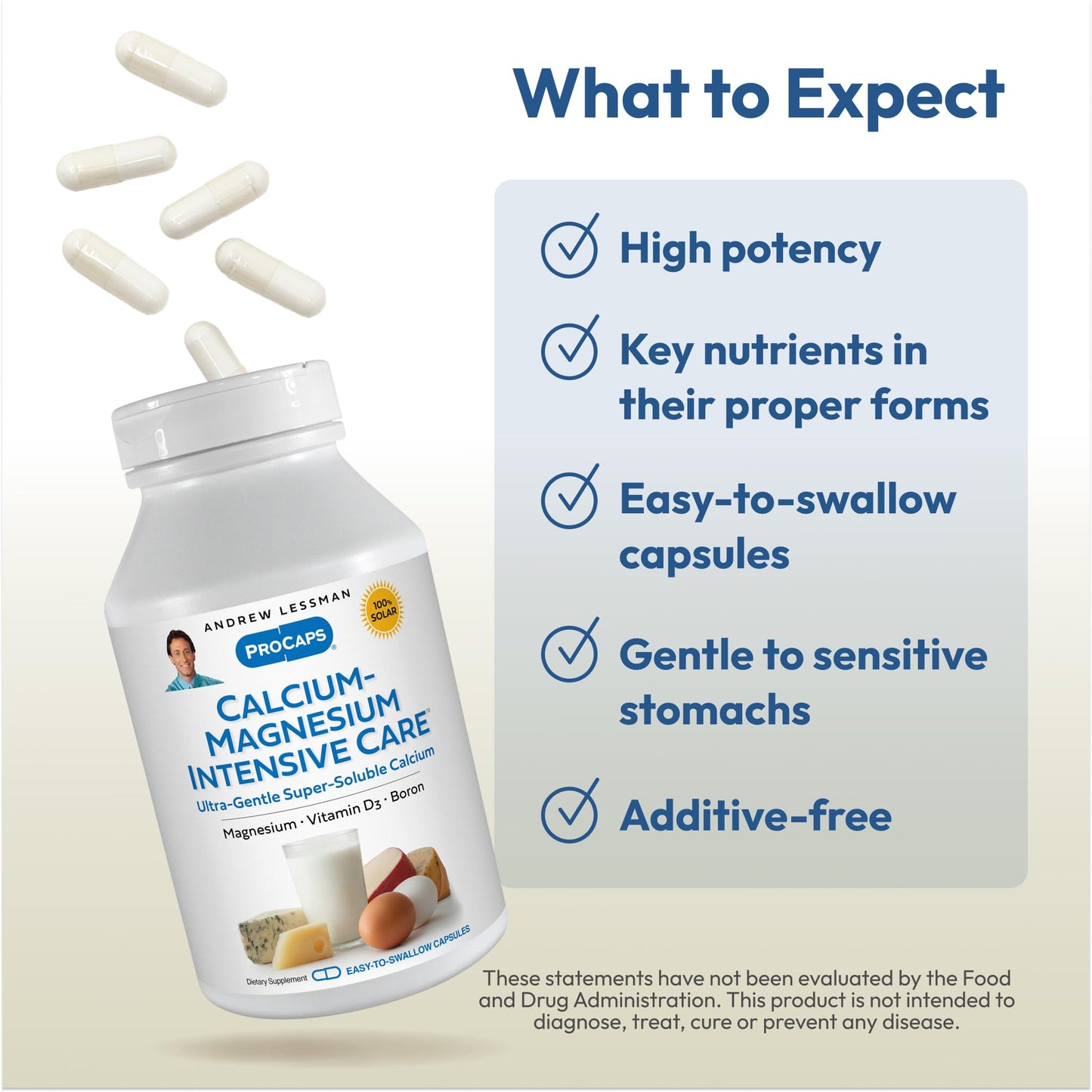 ANDREW LESSMAN Calcium Magnesium Intensive Care Capsules 360