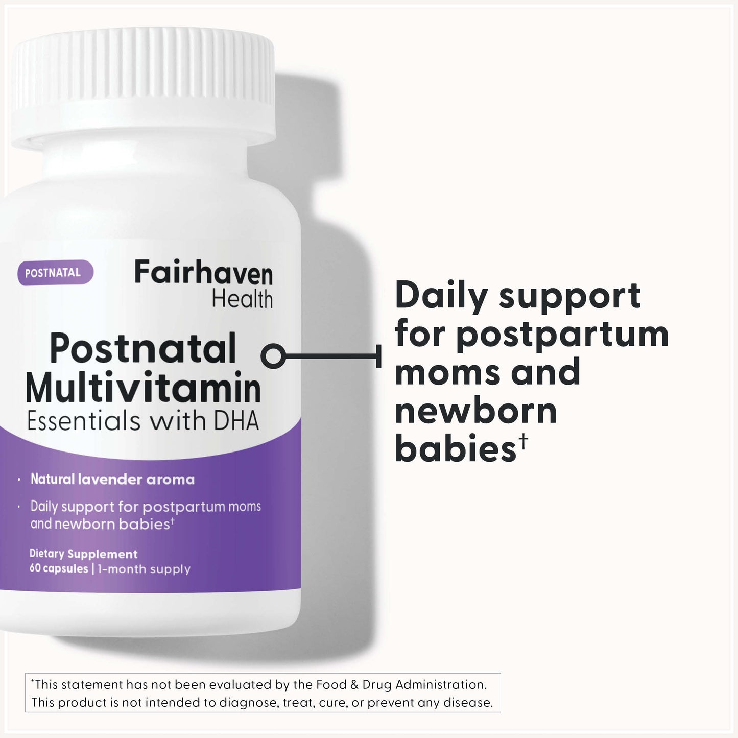 Fairhaven Health Postnatal Multivitamin Essentials Capsule, 60 Capsules