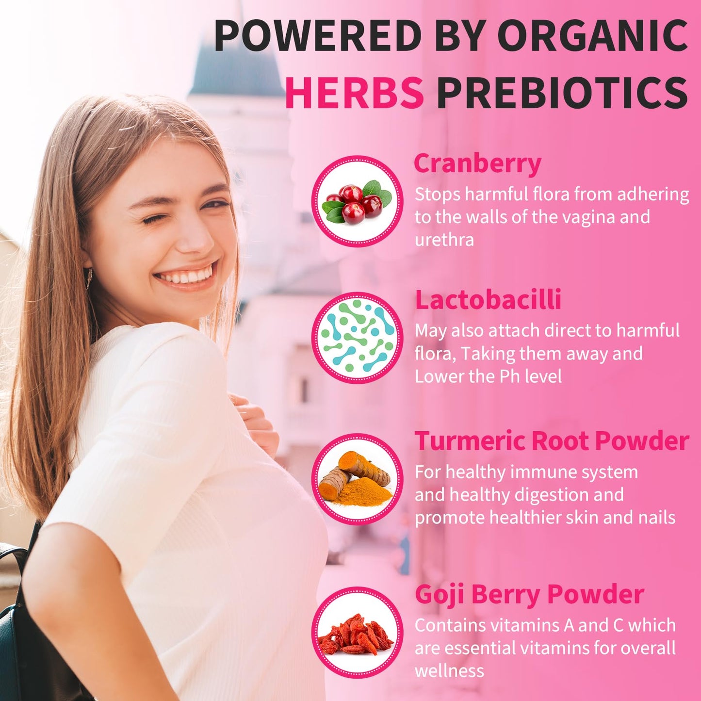 Heafetine Vaginal Probiotics for Women Capsule, 60 Count