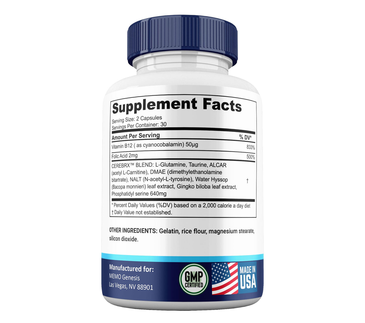 Gold Nutra Memo Genesis Capsule 3 Capsules