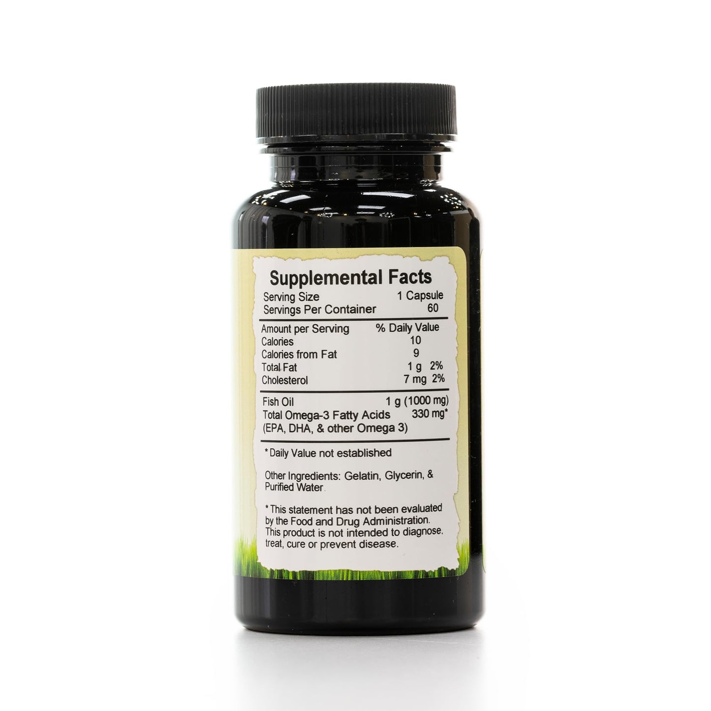 Wholistic Botanicals Omega-3 Fish Oil Capsule, 60 Capsules