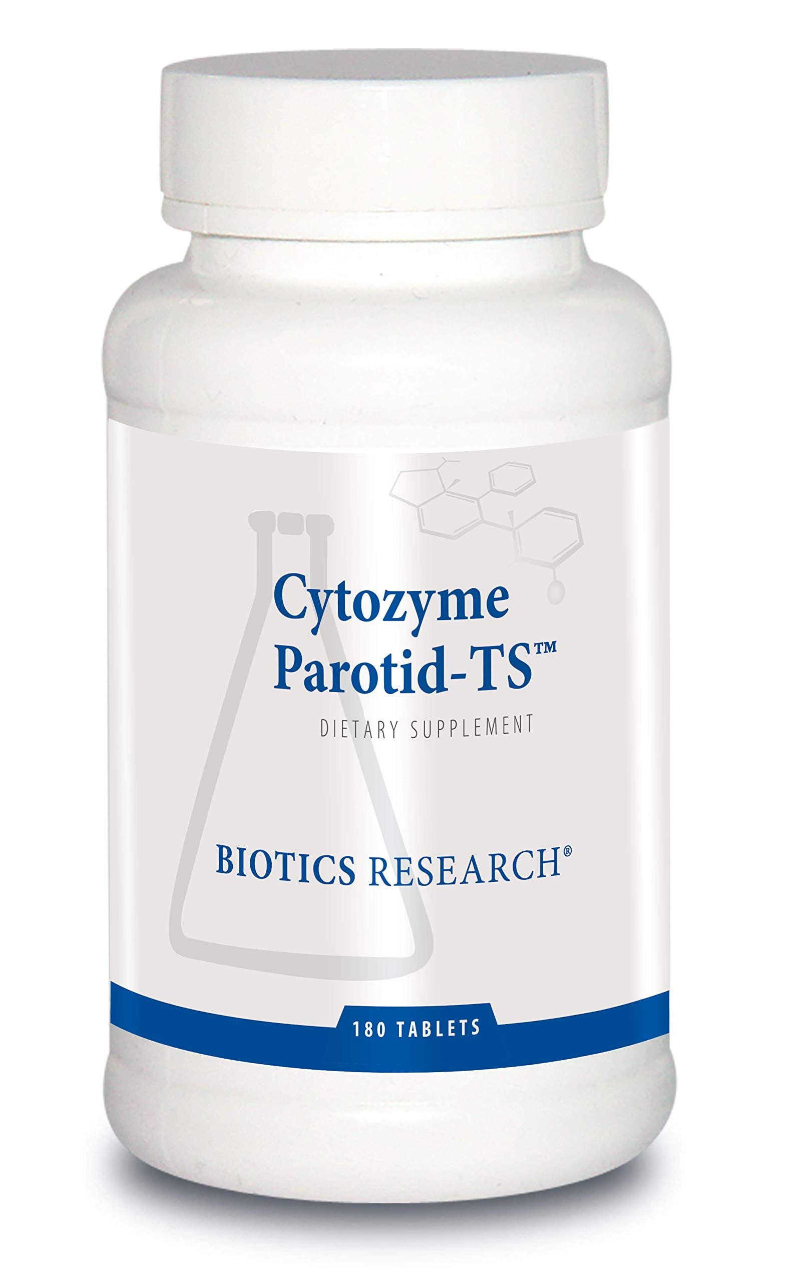 BIOTICS RESEARCH Cytozyme Parotid TS Parotid Concentrate, 180 Tablets