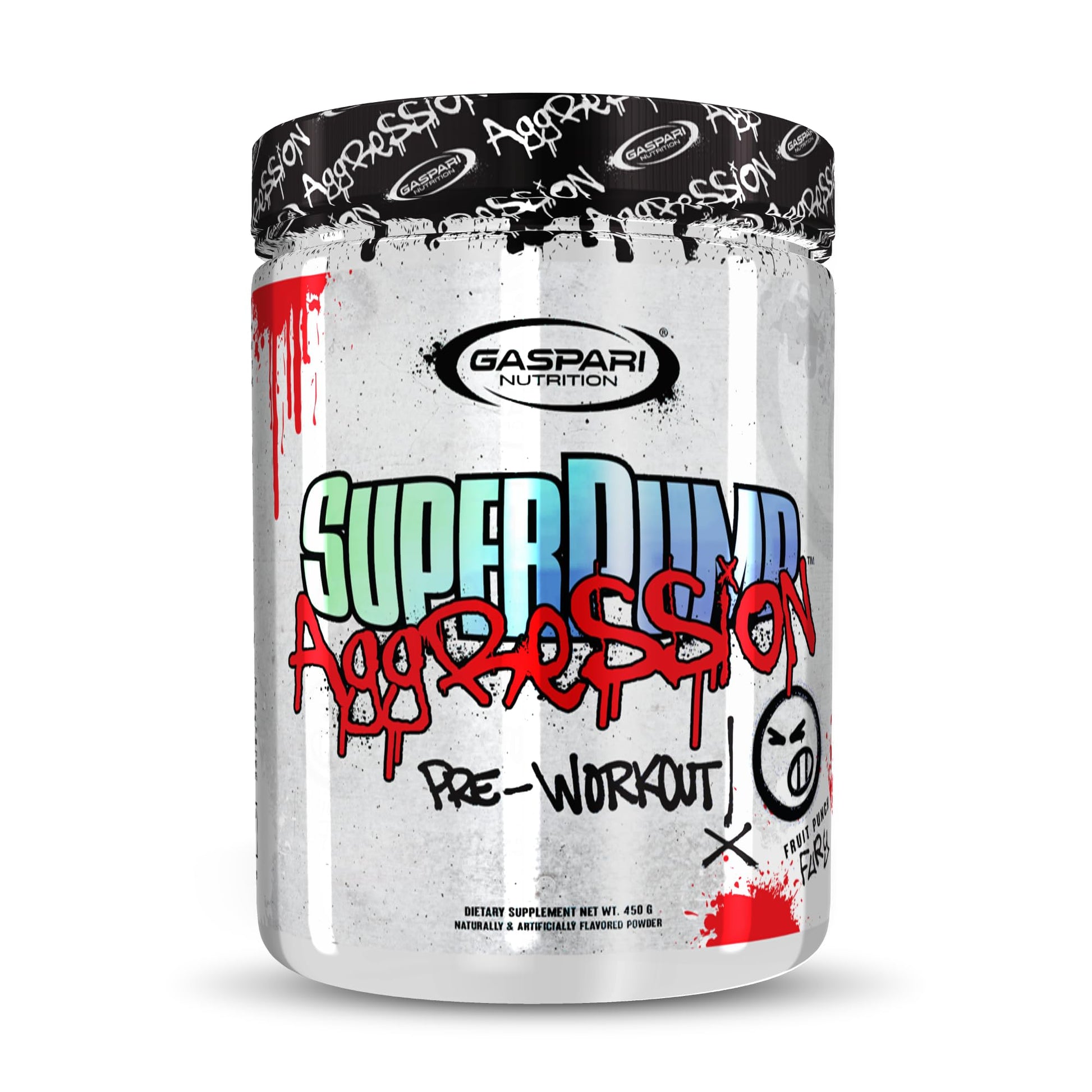 Gaspari Nutrition SuperPump Aggression Pre-Workout Powder, 15.87 oz