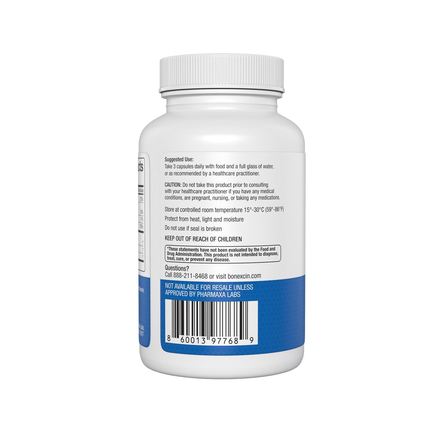 Bonexcin Advanced Bone Support Formula Capsules, 90 Count