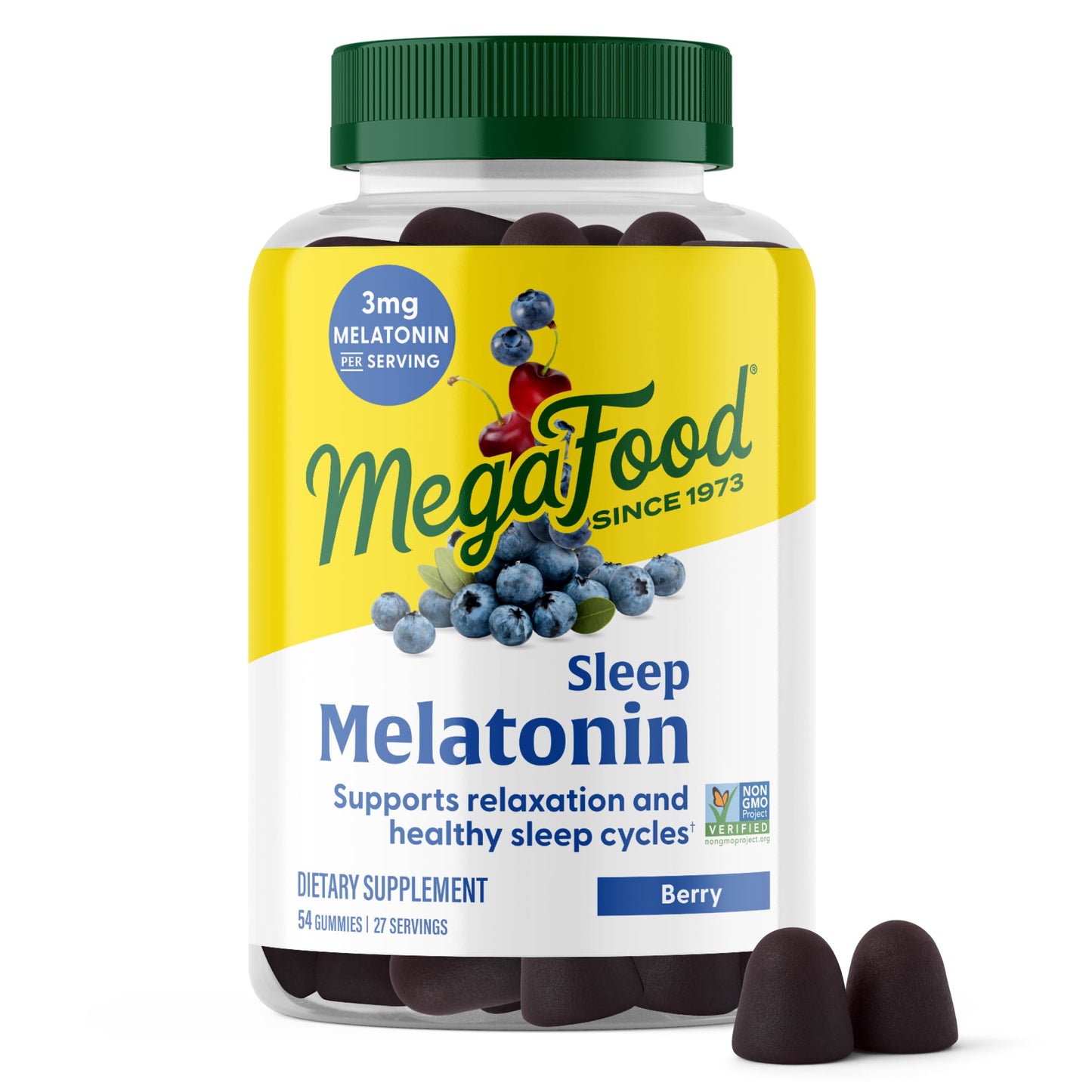 MegaFood Melatonin Gummies 54 Count