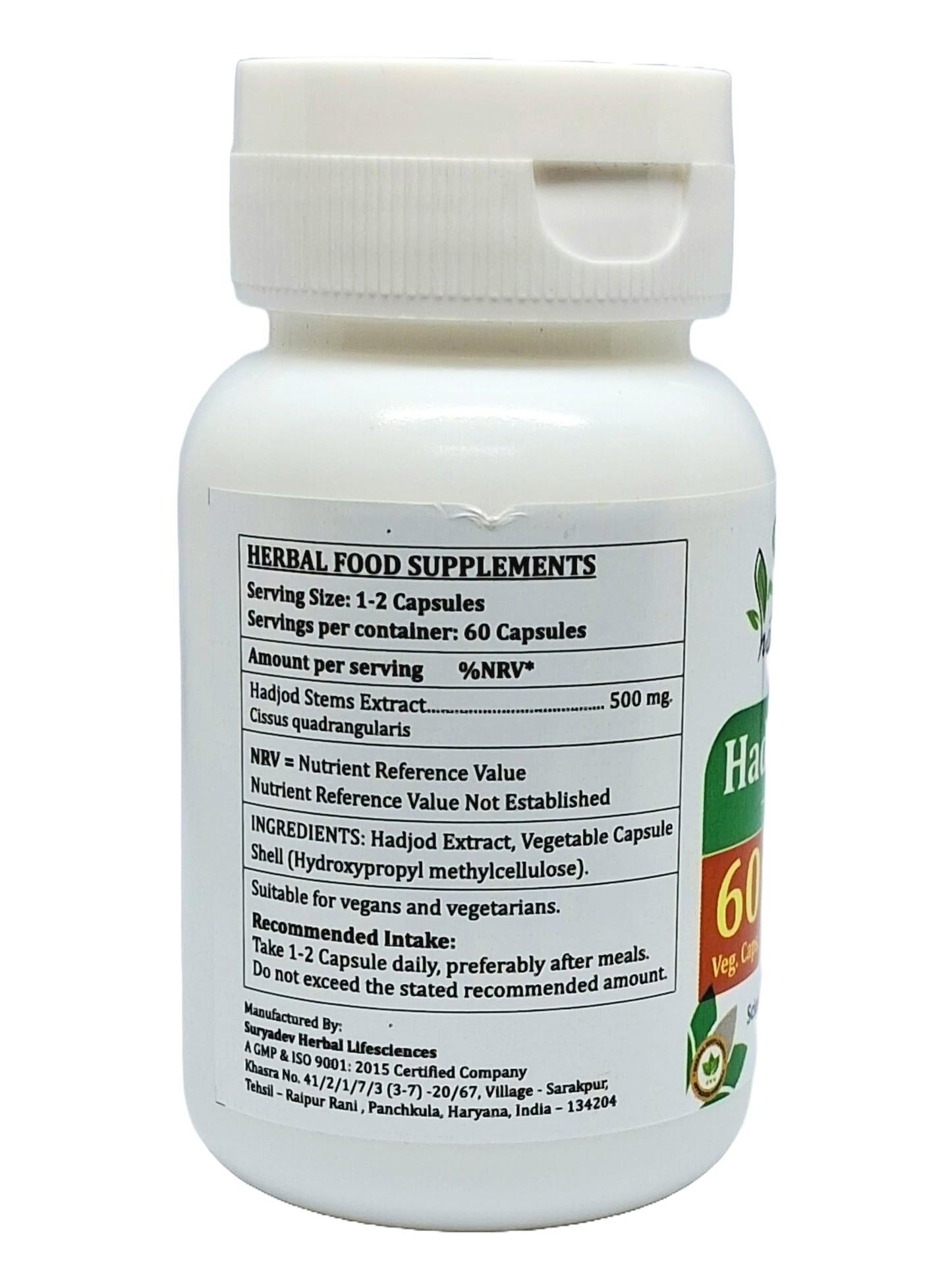 Generic Hadjod Capsule 500 mg, 240 Count